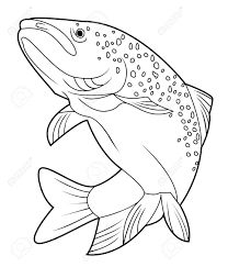 Brook Trout Coloring Page Fishing Party Trout 208x243 Brook Trout Coloring Page Fishing Party Trout