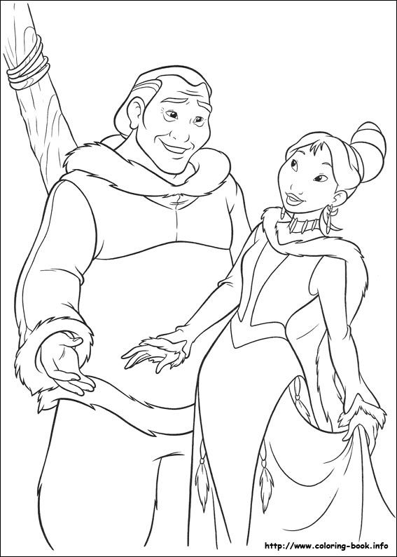 Brother Bear 2 Coloring Pages
