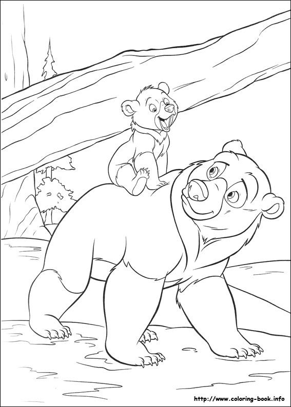 567x794 Brother Bear 2 Coloring Picture Disney Coloring Pages