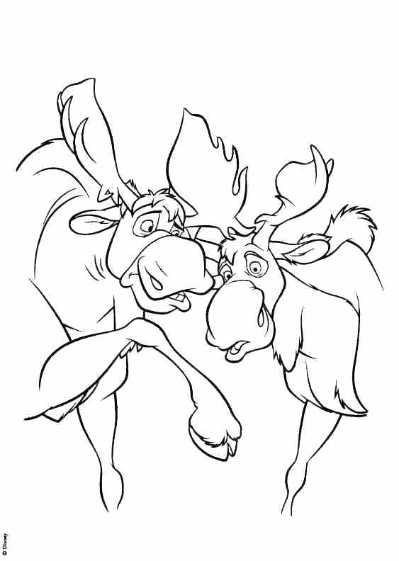 563x792 Brother Bear Coloring Pages Brother Bear A Brother Brother Bear