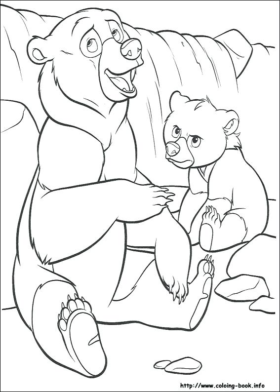 567x794 Coloring With Brother Bear Coloring Pages Brother Bear Pictures