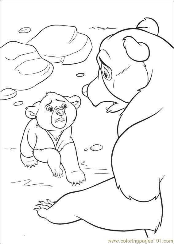 567x794 Brother Bear 2 53 Coloring Page