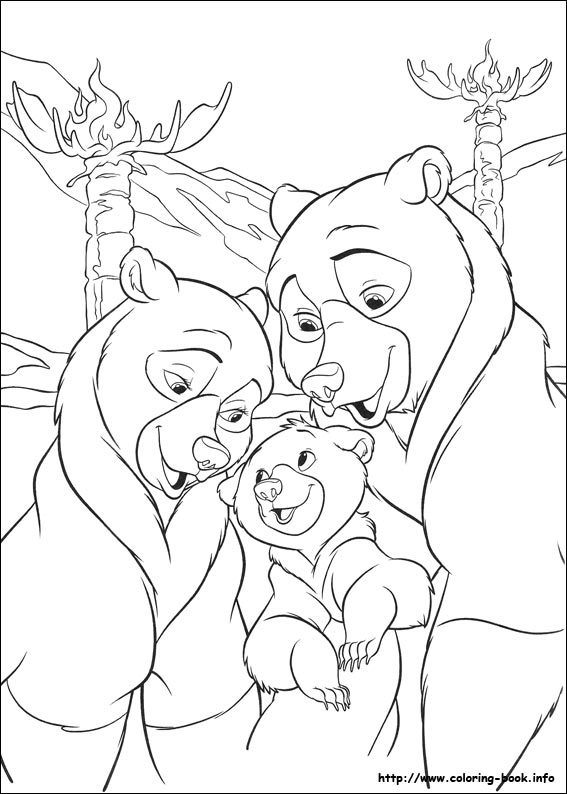 567x794 Brother Bear Coloring Sheets Bear 2 Coloring Picture Titans