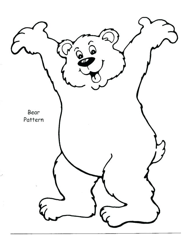 640x809 Brown Bear Coloring Page Brown Bear Coloring Page Brown Bear