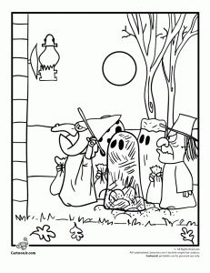 231x300 It's The Great Pumpkin Charlie Brown Coloring Pages Linus Waiting