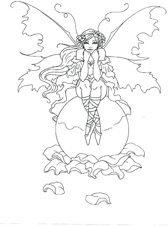 558x751 Amy Brown Coloring Pages