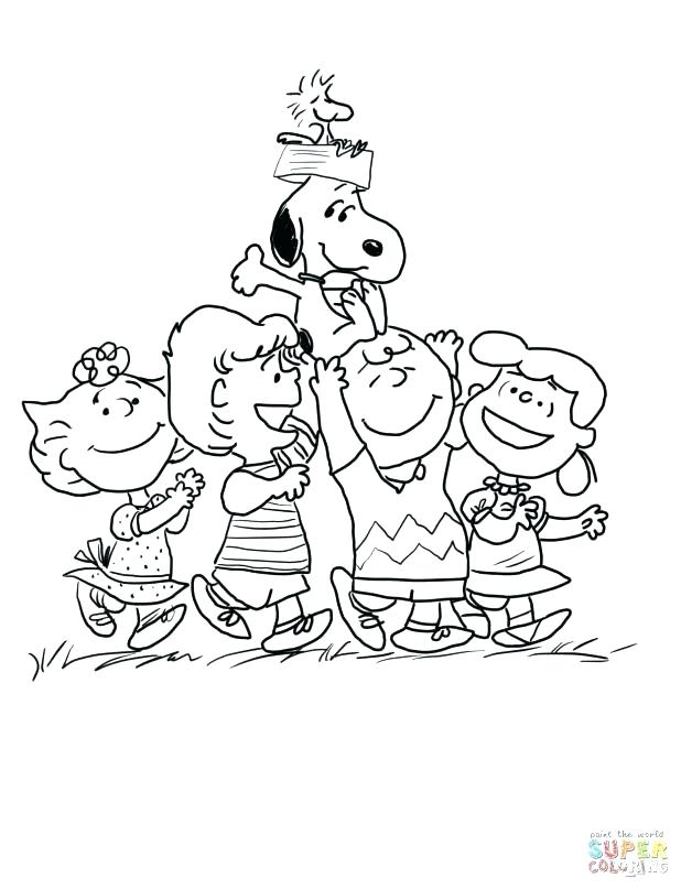 618x807 Charlie Brown Coloring Pages