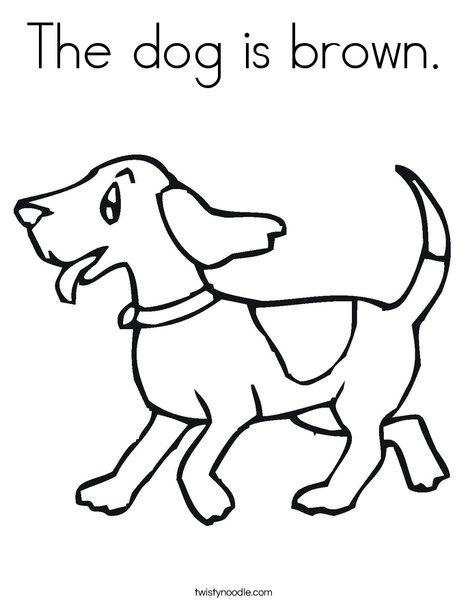 Unique Brown Coloring Page Preschool In Pretty The Dog Is Brown 468x605 Unique Brown Coloring Page Preschool In Pretty The Dog Is Brown