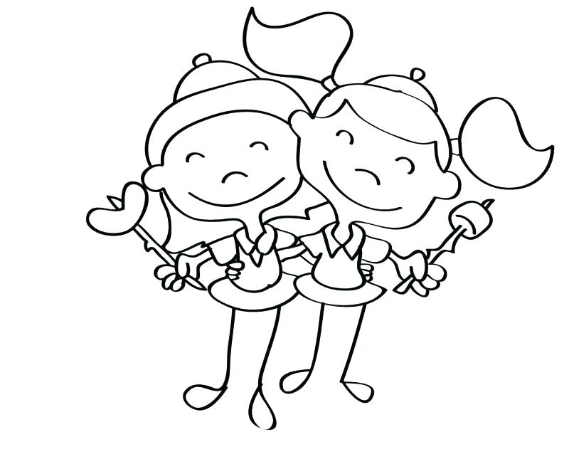 800x652 Girl Scout Brownie Coloring Pages Coloring Pages For Girl Scouts