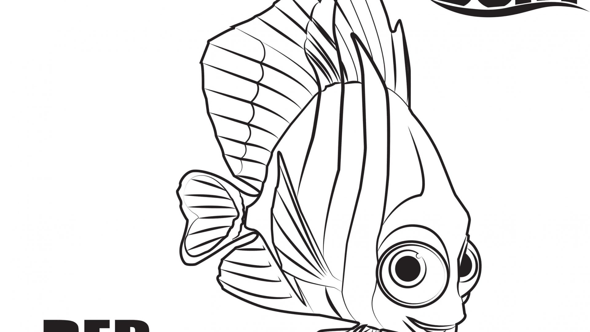 1920x1080 Disneys Finding Dory Nemo Coloring Pages Cartoon Free Printable