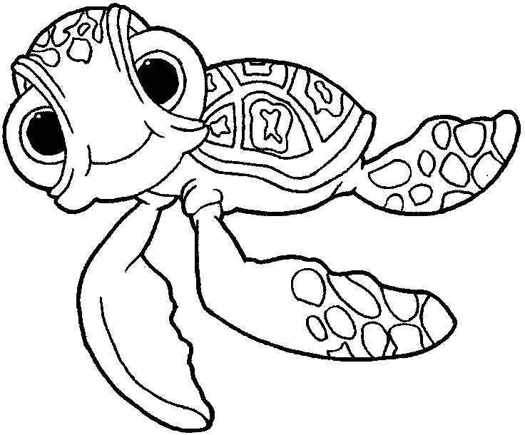 736x610 Gorgeous Finding Nemo Coloring Pages Bruce Dory Disney To Print