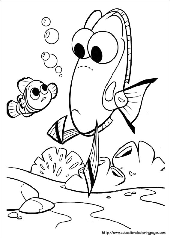 567x794 Bold Ideas Finding Nemo Coloring Pages Bruce Dory Disney To Print