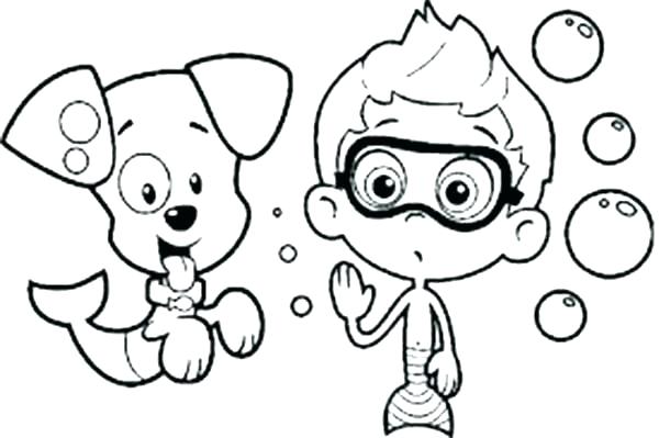 Bubble Coloring Pages 600x399 Bubble Coloring Pages