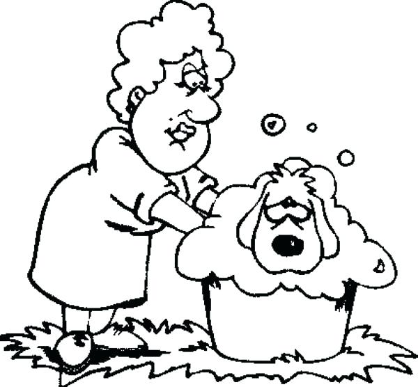 Bath Coloring This Dog Is Hate To Take A Bath Coloring Page Gel 600x556 Bath Coloring This Dog Is Hate To Take A Bath Coloring Page Gel