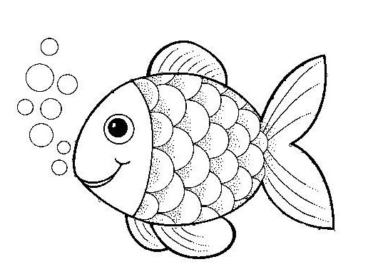 Removing Fish Bubble Coloring Pages For Kids 523x392 Removing Fish Bubble Coloring Pages For Kids