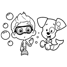 Bubble Guppies Coloring Pages 230x230 Bubble Guppies Coloring Pages
