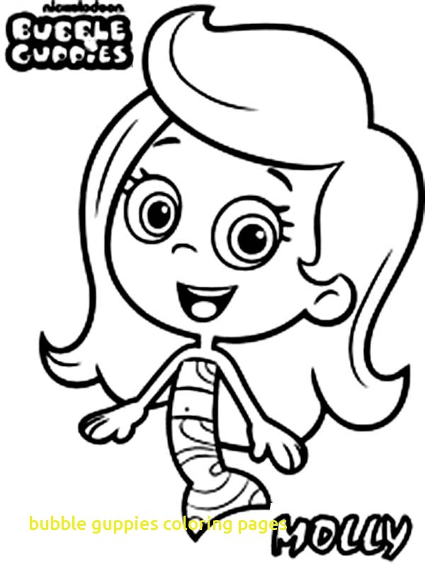 Bubble Guppies Coloring Pages With Molly Character From Bubble 600x797 Bubble Guppies Coloring Pages With Molly Character From Bubble