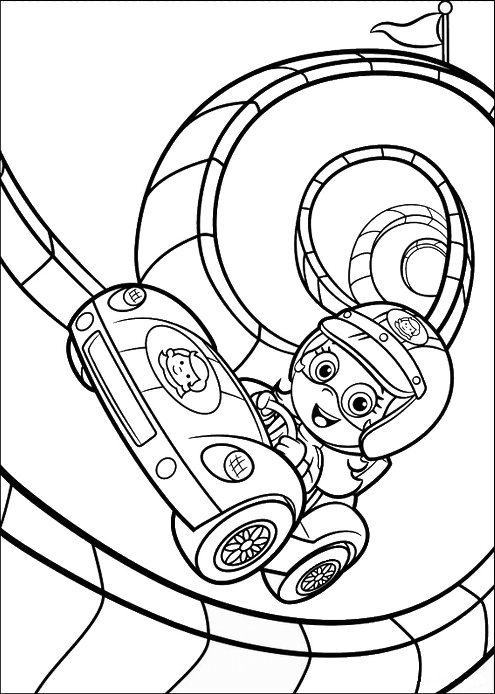 Bubble Guppies Coloring Pages 1000x1400 Bubble Guppies Coloring Pages