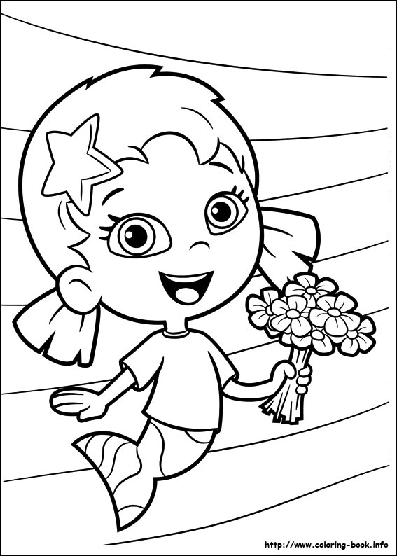 Bubble Guppies Coloring Picture 567x794 Bubble Guppies Coloring Picture