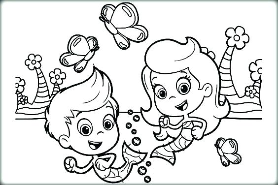 Guppies Coloring Picture Bubble Guppies Coloring Picture Printable 564x376 Guppies Coloring Picture Bubble Guppies Coloring Picture Printable