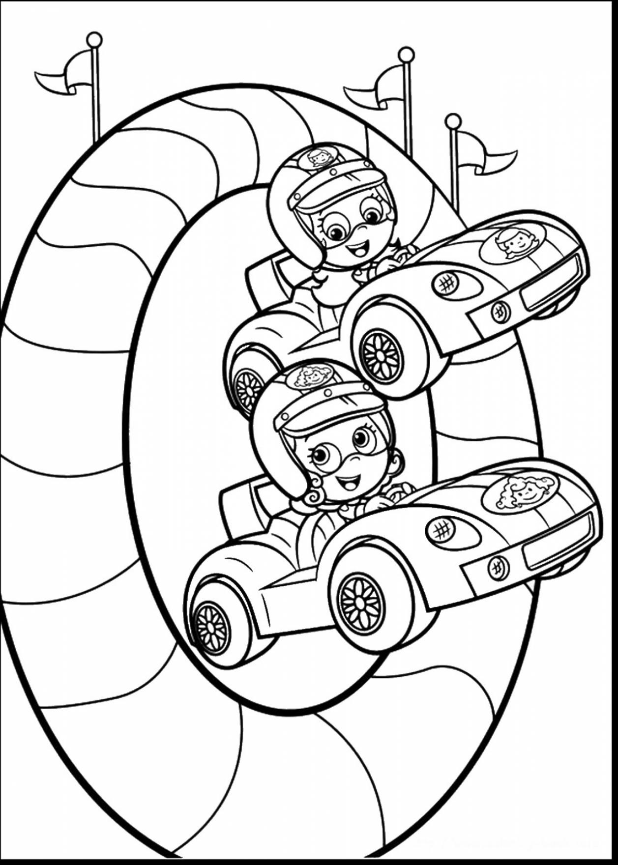1257x1760 Excellent Bubble Guppies Coloring Pages Download
