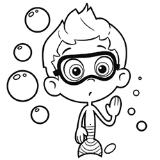 230x230 Bubble Guppies Coloring Pages