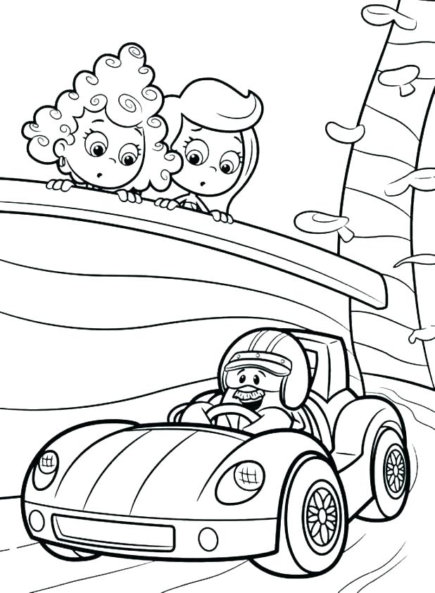 618x842 Bubble Guppies Printable Coloring Pages Bubbles Coloring Pages