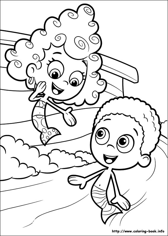 567x794 Bubble Guppies Coloring Pages On Coloring