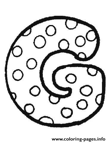 Bubble Letter G Coloring Pages Printable 370x480 Bubble Letter G Coloring Pages Printable