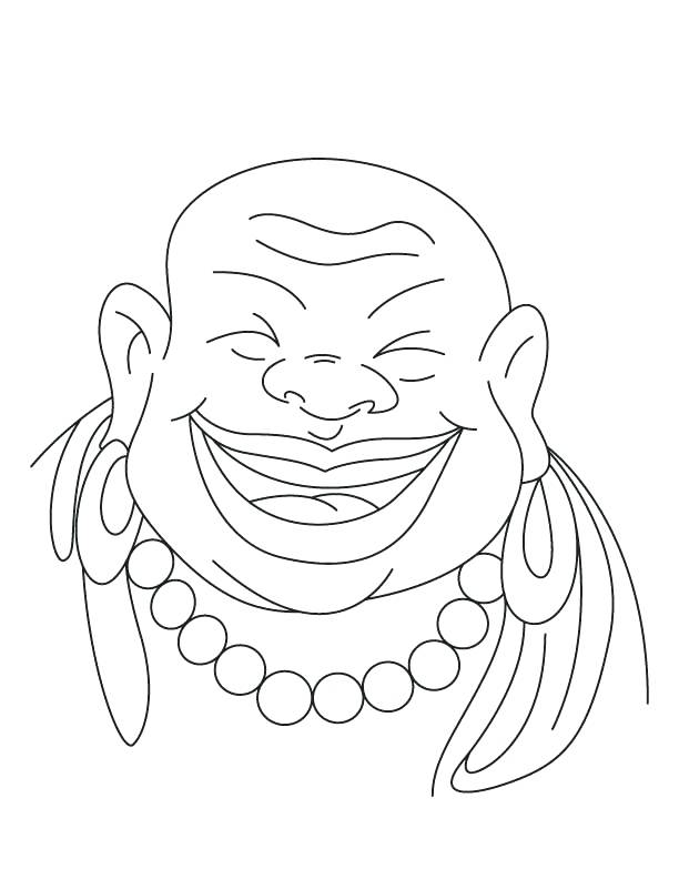 612x792 Buddhist Coloring Pages