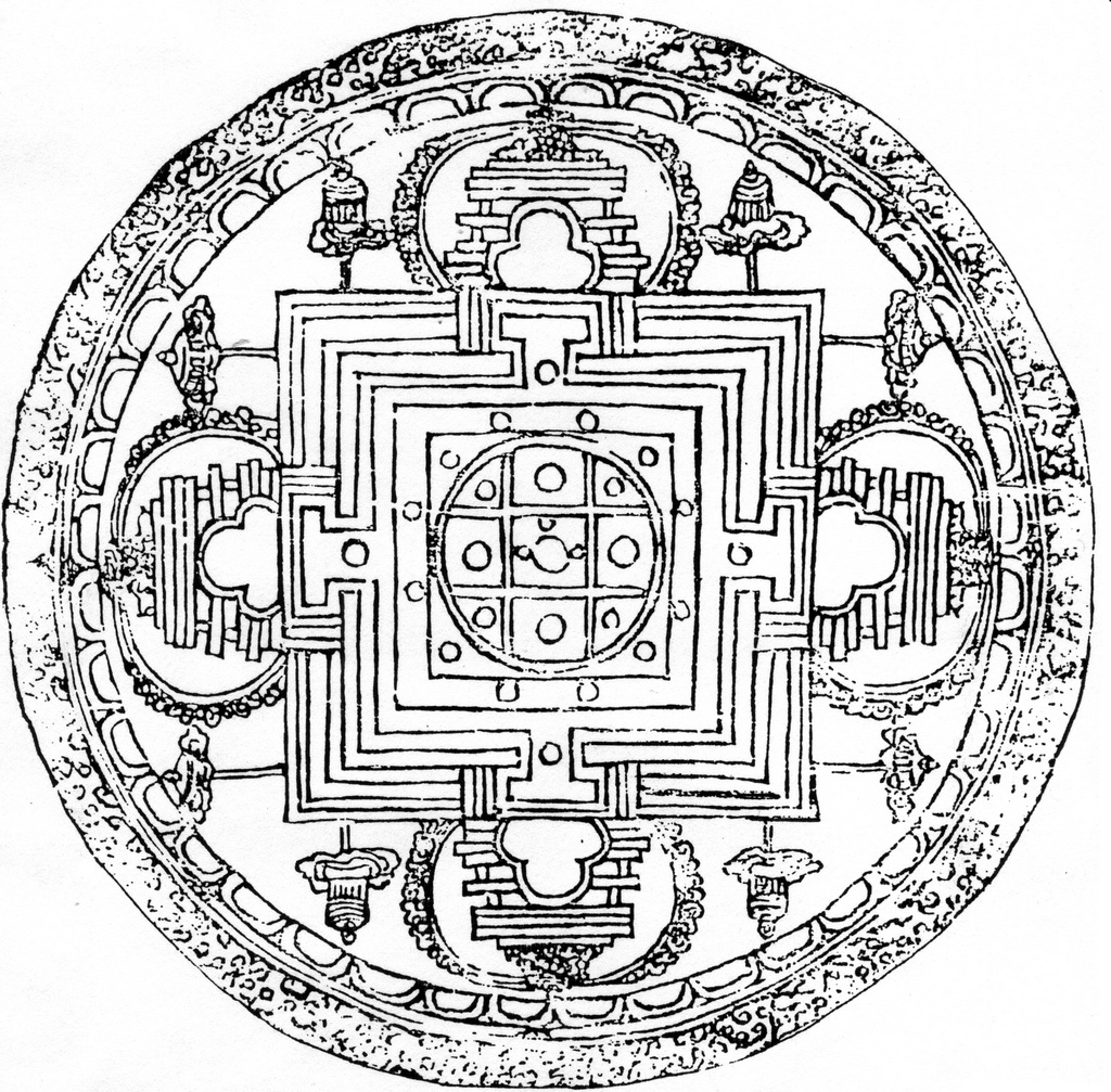 1024x1007 New Buddhist Mandala Google Search Mandalas