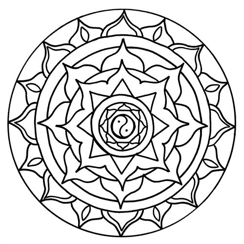 Coloring Page Buddhist Mandala Coloring Pages For Mandala Para 500x500 Coloring Page Buddhist Mandala Coloring Pages For Mandala Para