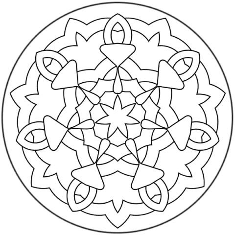 Mandalas Coloring Pictures For Kids Is A Very Beautiful Design 480x480 Mandalas Coloring Pictures For Kids Is A Very Beautiful Design