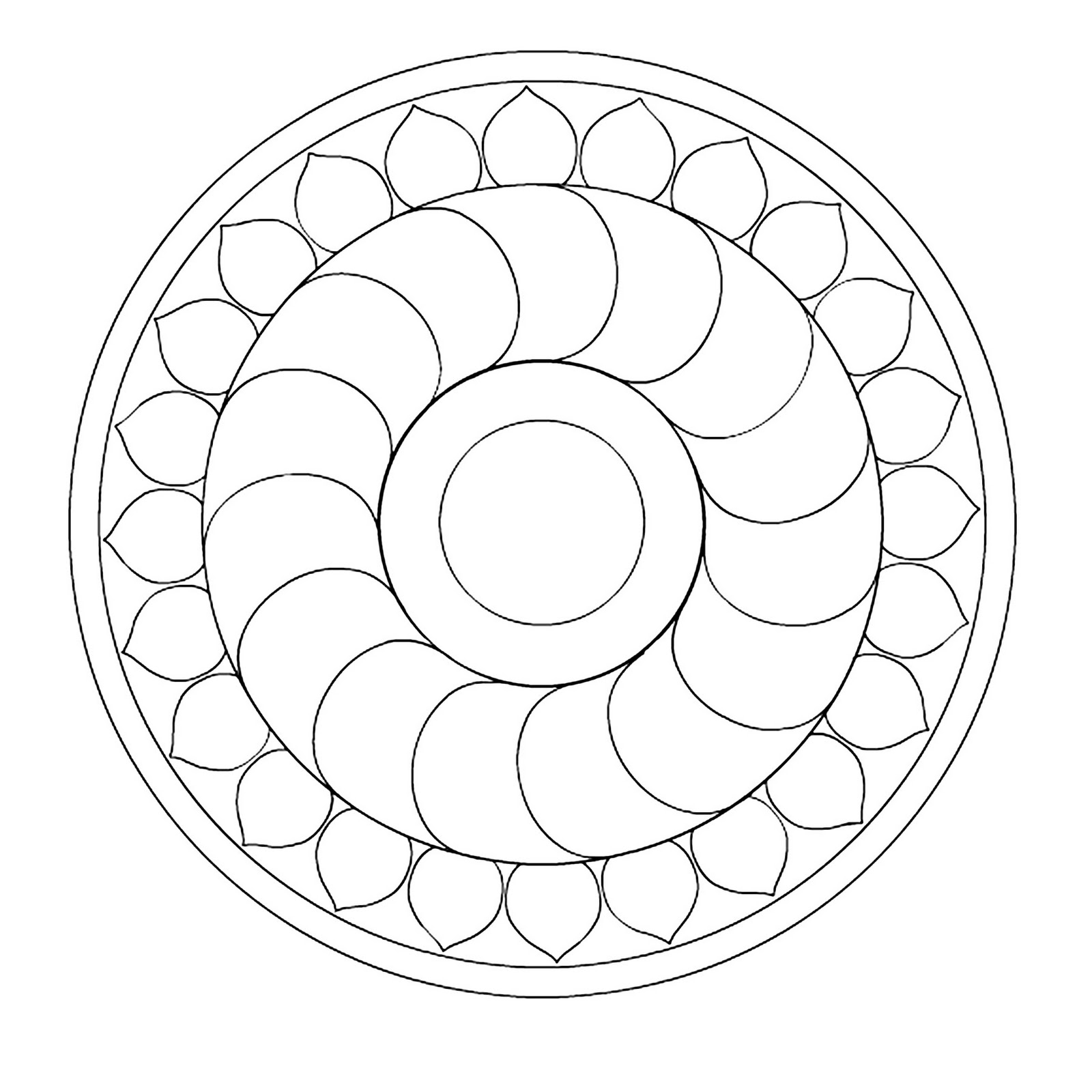 Mandalas And Symbols To Colour The Buddha Center 1600x1600 Mandalas And Symbols To Colour The Buddha Center