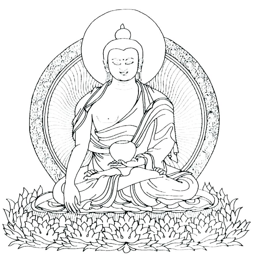 Buddha Coloring Pages Printable Coloring Pages Mythology Gods 878x890 Buddha Coloring Pages Printable Coloring Pages Mythology Gods