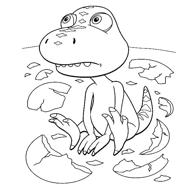 Dinosaur Train Coloring Page 600x634 Dinosaur Train Coloring Page