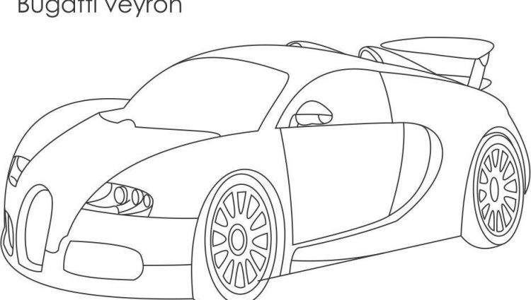 750x425 Maserati Coloring Pages Super Car Bugatti Veyron Coloring Page