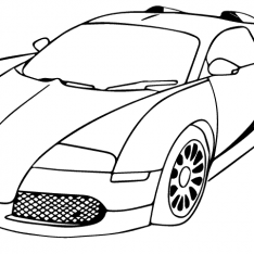 Bugatti Coloring Pages. Cool Stylish Looking Sports Car 234x234 Bugatti Coloring Pages. Cool Stylish Looking Sports Car
