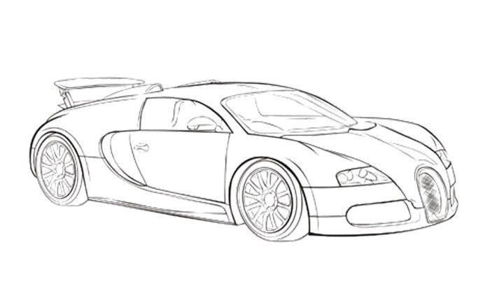 Fancy Bugatti Veyron Coloring Pages Gift 700x406 Fancy Bugatti Veyron Coloring Pages Gift