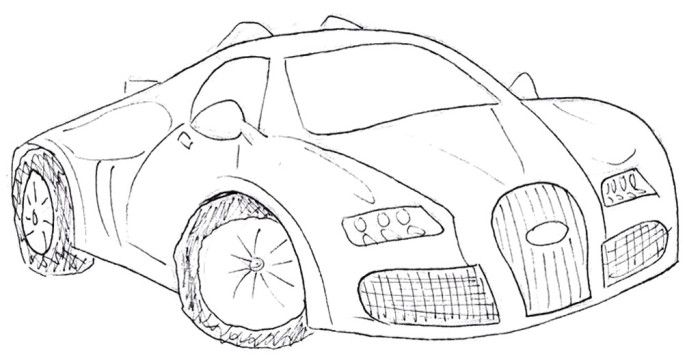Bugatti Veyron Coloring Pages at GetColorings.com | Free printable ...