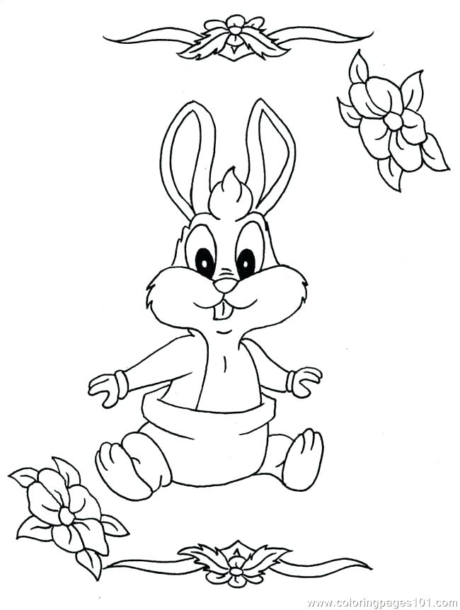 650x862 Bugs Bunny Coloring Pages Baby Bunnies Coloring Pages Cute Bunny