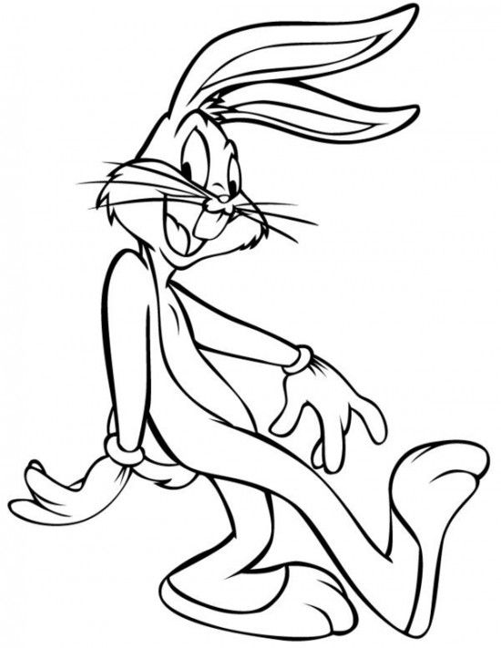 550x711 Bugs Bunny Coloring Pages Picture 2 550x711 Picture Looney Tunes