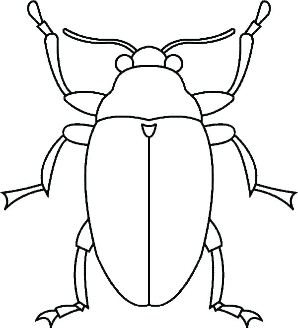 Coloring Page Bugs Impair.co 600x661 Coloring Page Bugs Impair.co