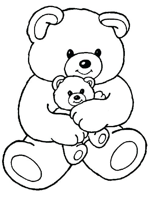509x677 Baby Bear Coloring Pages Coloring Page Teddy Bear Baby Bear