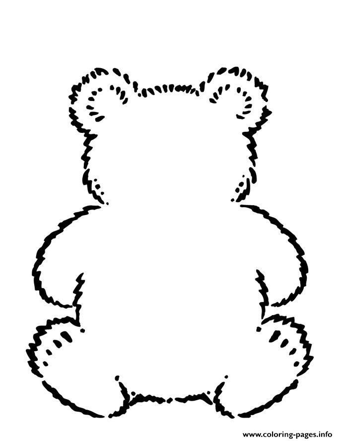 685x886 Build A Little Bear Coloring Pages Printable
