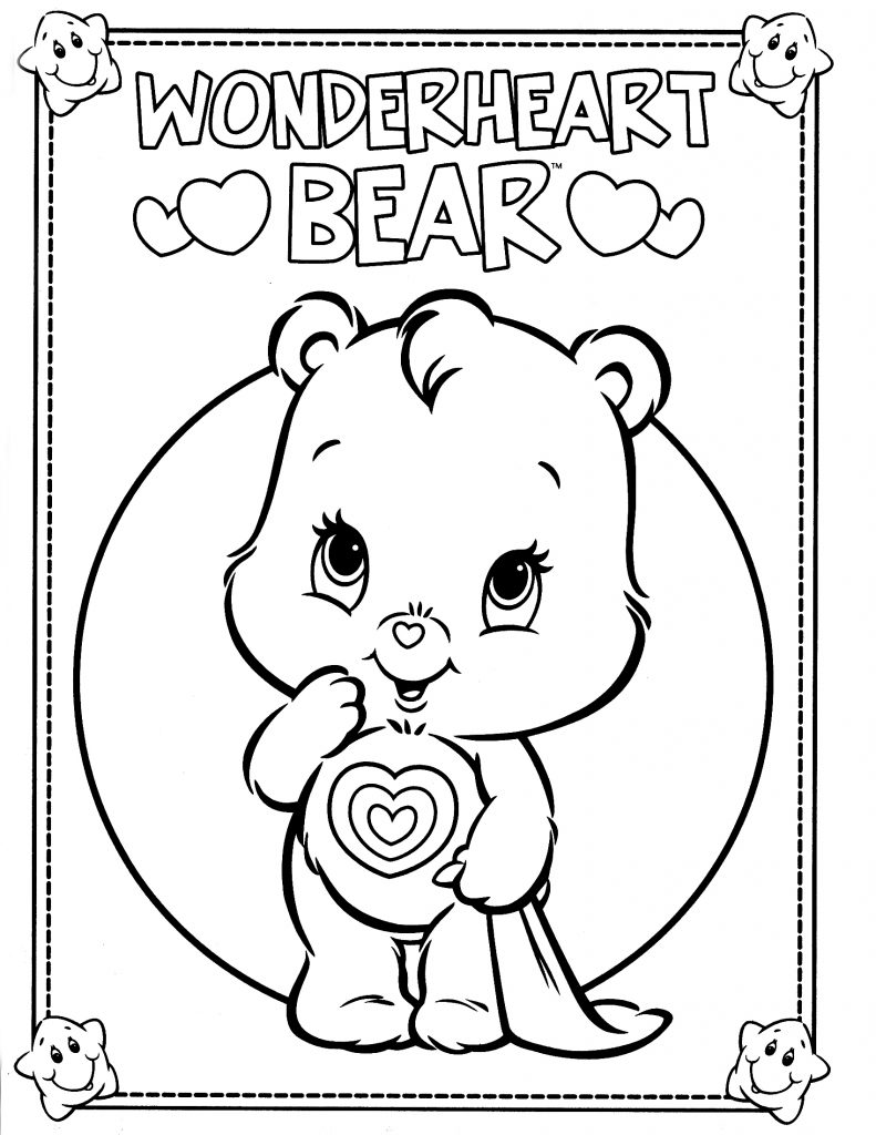 791x1024 Build A Bear Coloring Page