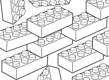 450x334 Blocks Coloring Pages