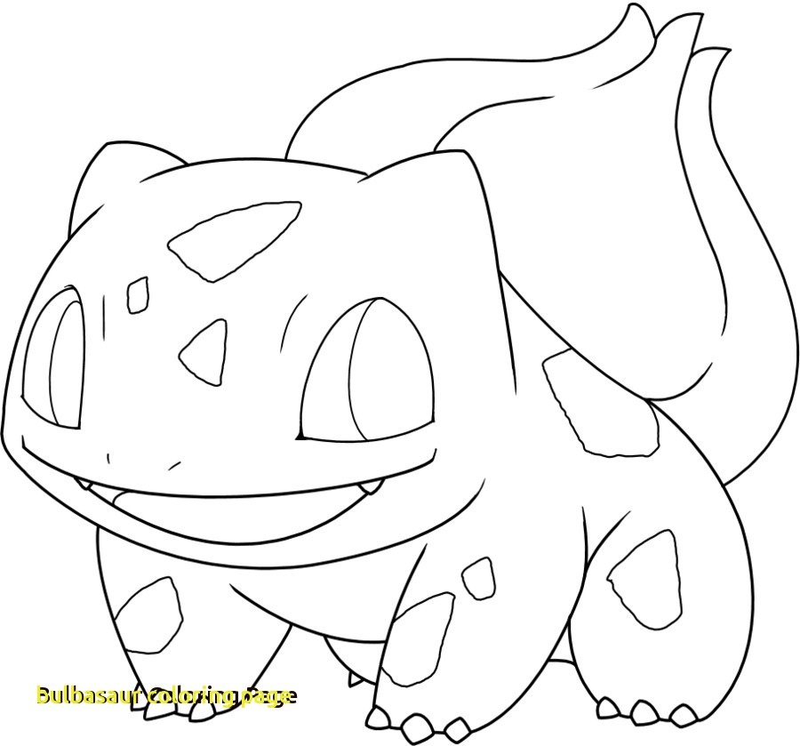 900x839 Bulbasaur Coloring Page With Pokemon Bulbasaur Coloring Pages