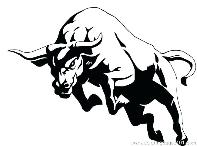 Bull Coloring Pages at GetColorings.com | Free printable colorings ...