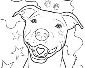 Pitbull Coloring Pages Delectable Pitbull Coloring Page Free 340x270 Pitbull Coloring Pages Delectable Pitbull Coloring Page Free
